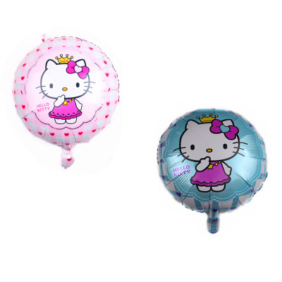 Foil Balloon environ 45.72 cm Hello Kitty en forme de cœur 18 in 