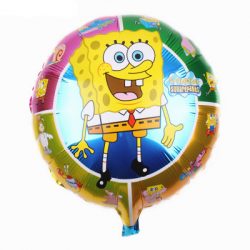 18" Spongebob Smiles Foil Balloons