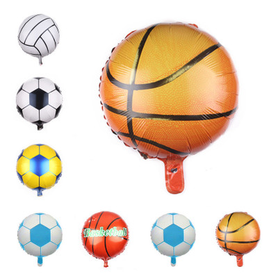 18″ Basketball Foil Balloons