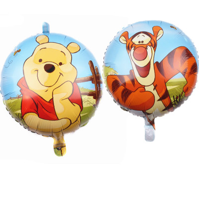 18″ Pooh And Friends Sunny Birthday Foil Balloons
