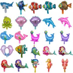 Mermaid Shape Balloons