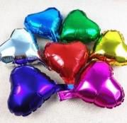 10″ Heart Foil Balloons