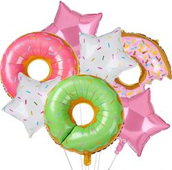Big Donut Foil Balloons