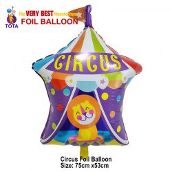 Circus Foil Balloon
