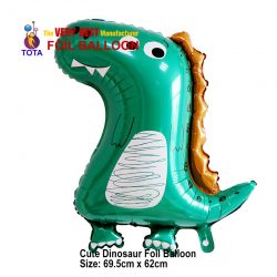 Cute Dinosaur Foil Balloon