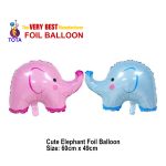 Cute Elephant Foil Balloon