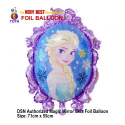 DSN Authorized Magic Mirror Elsa Foil Balloon