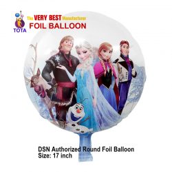 DSN Authorized Round Foil Balloon