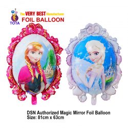 DSN authorized magic mirror Foil Balloon