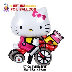 KT Cat Foil Balloon