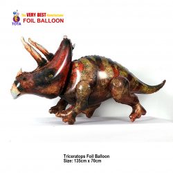 Triceratops Foil Balloon