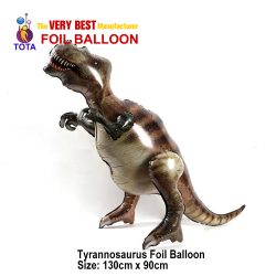 Tyrannosaurus Foil Balloon