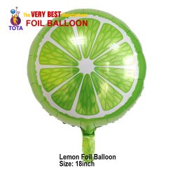 Lemon Foil Balloon