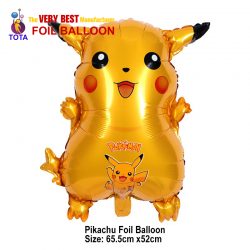 pikachu foil balloon
